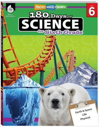 180 Days of Science: Grade 6 cover