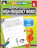 180 Days Of Highfrequency Words For Kindergarten Learn To Read Kindergarten Workbook Improves Sight Words Recognition And Reading Comprehension For Grade K Ages 4 To 6 180 Days Of Practice
