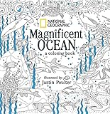 National Geographic Magnificent Ocean: A Coloring Book