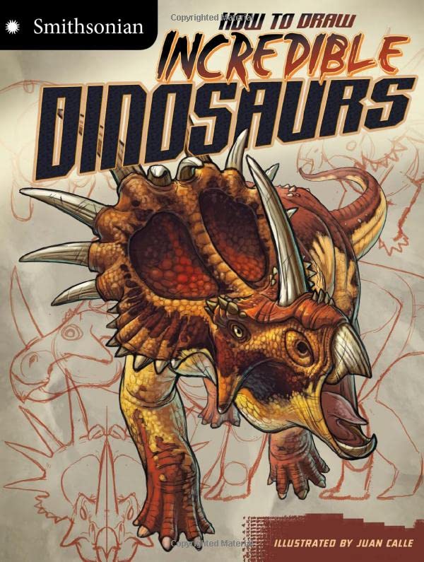 Cover of How to draw incredible dinosaurs