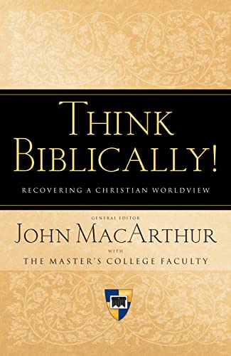 Think Biblically!: Recovering a Christian Worldview book cover