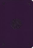 Holy Bible English Standard Version Lavender Trutone Emblem Design Value Large Print
