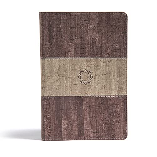 CSB Essential Teen Study Bible, Weathered Gray Cork LeatherTouch preview