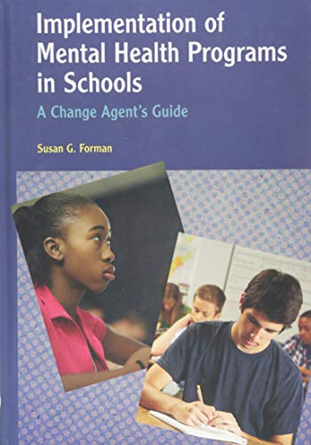 Cover of Implementation of Mental Health Programs in Schools