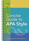 Concise Guide To Apa Style Seventh Edition Newest 2020 Copyright