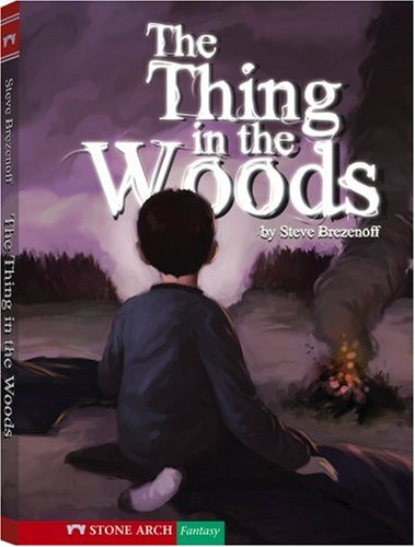 Cover of The thing in the woods