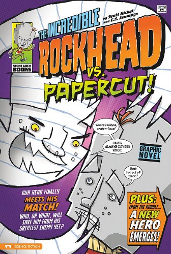 Cover of The incredible Rockhead vs Papercut!