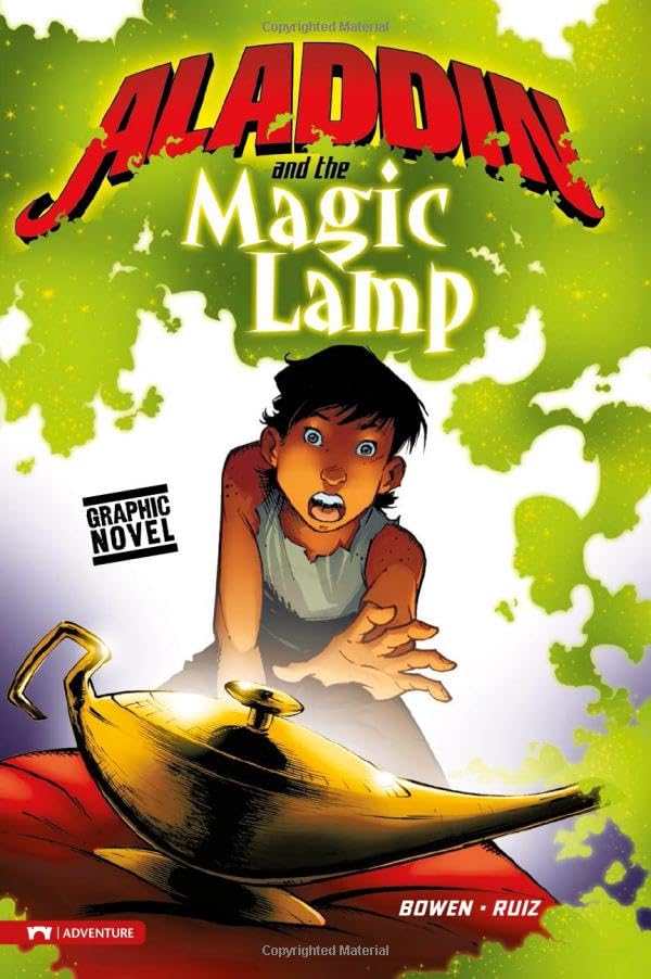Aladdin and the Magic Lamp book cover