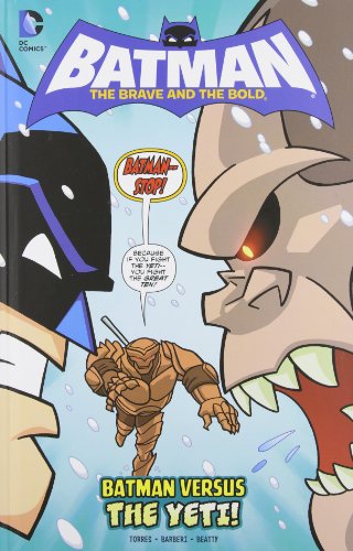 Cover of Batman versus the Yeti!