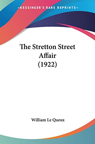 The Stretton Street Affair book cover