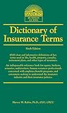 Dictionary Of Insurance Terms Barrons Business Dictionaries