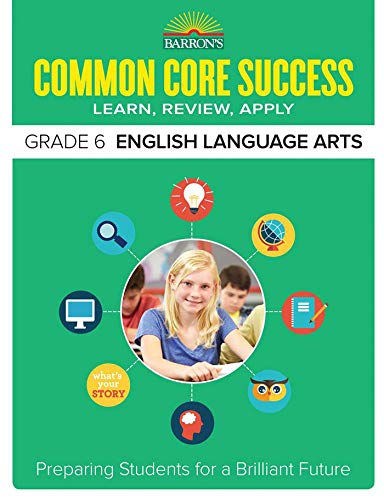 Cover of Common Core Success Grade 6 English Language Arts