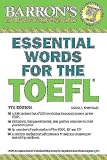 Essential Words For The Toefl Barrons Test Prep