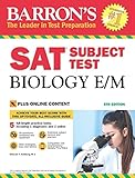 Sat Subject Test Biology Em With Online Tests Barrons Test Prep
