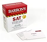 Sat Vocabulary Flashcards Barrons Test Prep