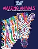 Color Quest: Amazing Animals: Extreme Color-by-Number Pictures to Reveal