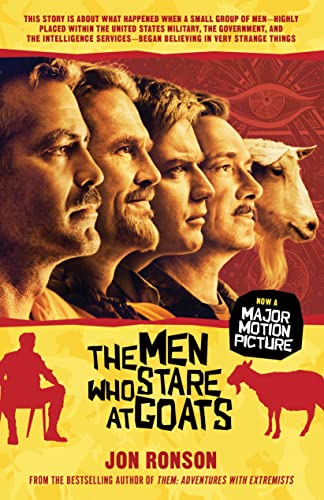 The Men Who Stare at Goats book cover