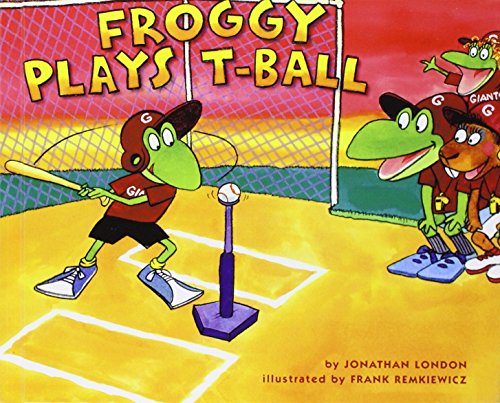 Froggy Plays T-ball book cover