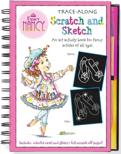 Fancy Nancy Scratch & Sketch book cover