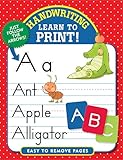 Handwriting Learn To Print Letter Tracing Practice