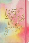 Watercolor Sunset Dot Matrix Notebook