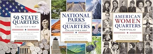 The Complete Quarters Collector's Value Pack (Set of 3 maps)