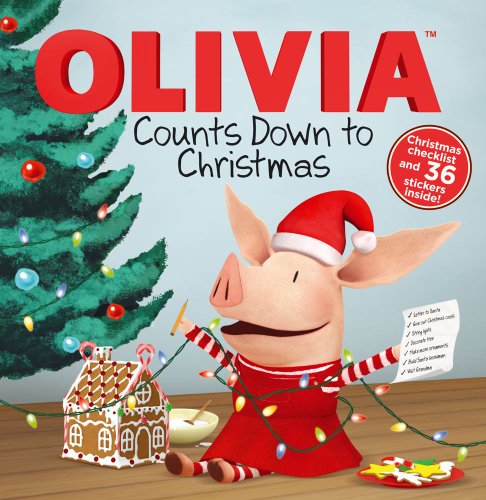 Olivia Counts Down To Christmas book cover