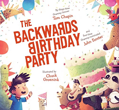 Cover of The backwards birthday party