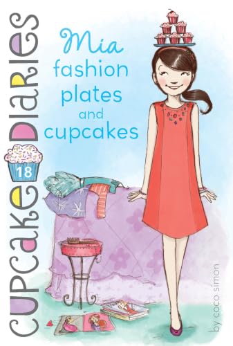 Mia Fashion Plates and Cupcakes book cover