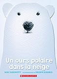 Un ours polaire dans la neige