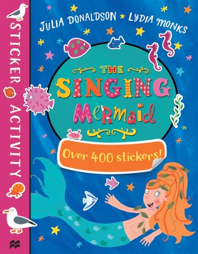 The Singing Mermaid Sticker Book book cover