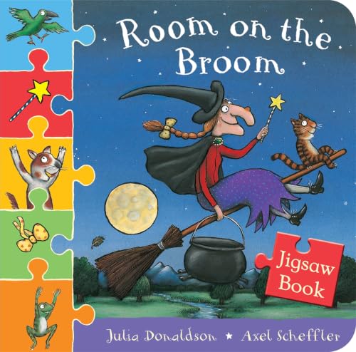 Room on the Broom Jigsaw Book book cover