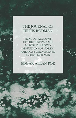 The Journal of Julius Rodman cover