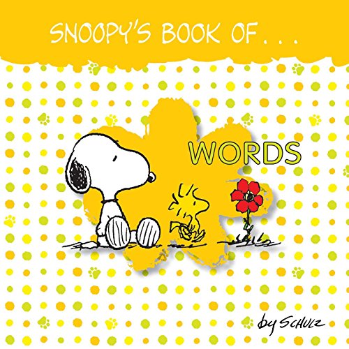 Snoopy's Book of Words book cover