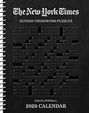 The New York Times Sunday Crossword Puzzles Weekly Planner 2020 Calendar