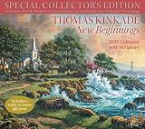 Thomas Kinkade Special Collectors Edition With Scripture 2020 Deluxe Wall Calen New Beginnings