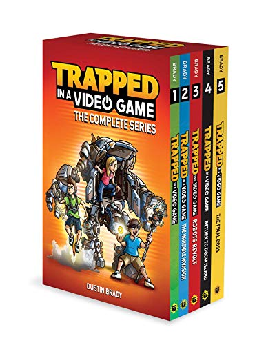 Cover of Trapped in a Video Game: The Complete Series