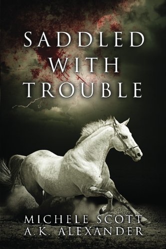 Saddled with Trouble book cover