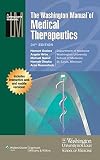 The Washington Manual Of Medical Therapeutics