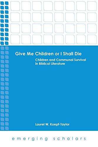 Cover of Give me children or I shall die