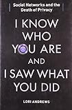 I Know Who You Are And I Saw What You Did Social Networks And The Death Of Privacy