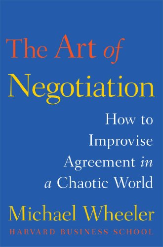 The Art of Negotiation by Michael Wheeler audiobook cover