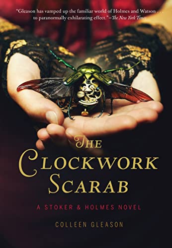 The Clockwork Scarab book cover