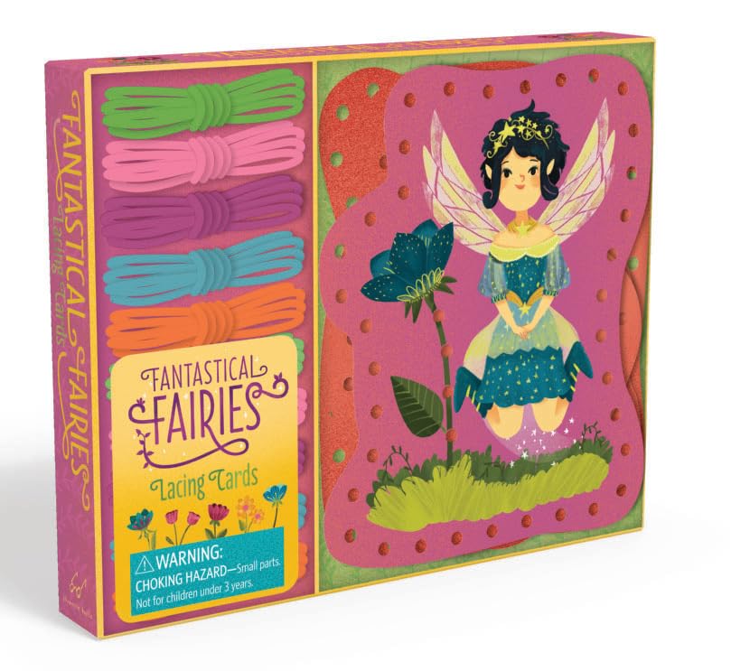 Cover of Fantastical Fairies Lacing Cards