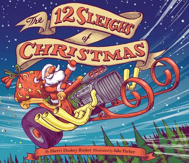 The 12 Sleighs of Christmas book cover