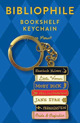 Cover of Bibliophile Bookshelf Keychain