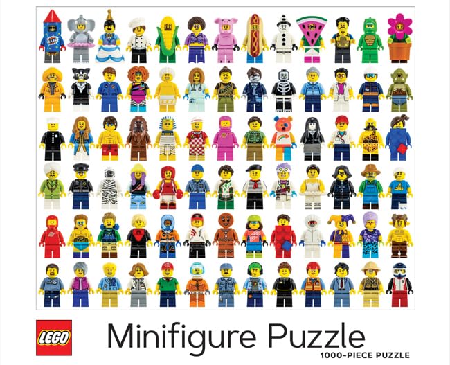 LEGO Minifigure 1000-Piece Jigsaw Puzzle