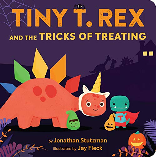 Tiny T. Rex and the Tricks of Treating book cover