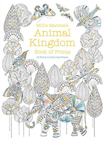 Millie Marotta's Animal Kingdom Book of Prints cover