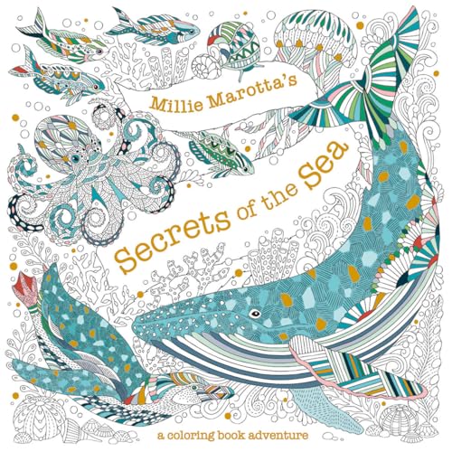 Millie Marotta's Secrets of the Sea book cover